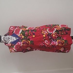 ⚘️ VINTAGE EARTH FLORAL DRESS ⚘️